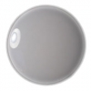 Shiny White Plastic button
