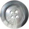 Grey Varigated 4-hole Button