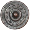 Antique Copper Shield Button