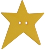 1 1/4" Yellow Star 2-Hole (32mm)