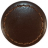 Brown Leather stiched edge 5/8" (16mm)