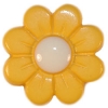 5/8" Marigold Daisy Button (16mm)