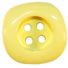 Thick Yellow Square w/Round Center 4 holes