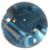 7/16" Clear Light Blue Ball w/ Sew Thru Back (12mm)