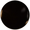 Shiny Black Flat Top Button