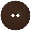 2 3/16" Black textured 2-Hole Button (56mm)