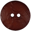 1 13/16" Dark Brown Concave Circle (46mm)