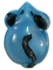 5/8" Blue Glass Mouse Button (16mm)
