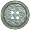 4-Hole Light Grey Italian Button with Rim