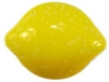 5/8" Glass Lemon Button (16mm)