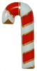 7/8" Candy Cane Button (23mm)