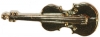1 1/8" Gold Violin (28mm)