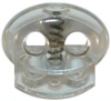 3/4" Clear Oval Cord Lock (20mm)