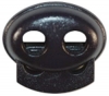 3/4" Black Oval Cord Lock (20mm)