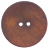 Rust/Brown Sueded Agoya Shell Button 5/8"