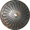 Nickel Silver w/ Scallop Rim Button