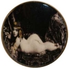 1 1/4" Reclining Nude picture button (32mm)