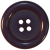 Blue 4-Hole Button w/ Rim