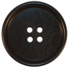 Dark Navy Corozo Suit Button w/ Rim
