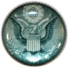 3/4" Eagle Dollar Button (20mm)