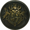 Antique Bronze Crest Button