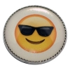 Smiley Sunglasses Emoji Button 3/4"